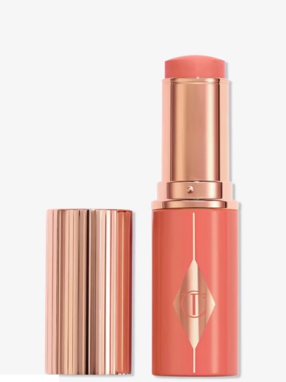 Charlotte Tilbury Unreal Blush in Peachy Glow - Lip & Cheek Stick